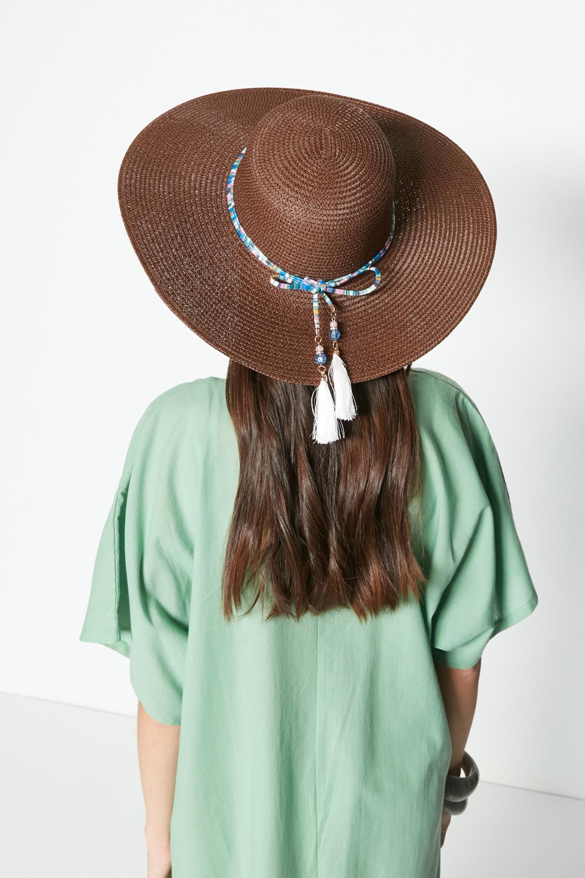 C&City Women Straw Hat Y23730-05 Brown