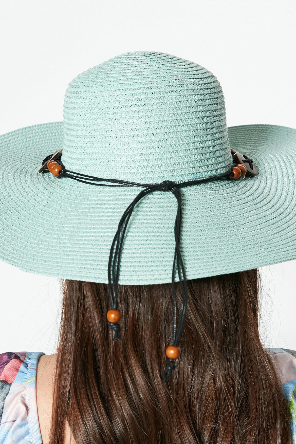 C&City Women Straw Hat Y23730-07 Mint