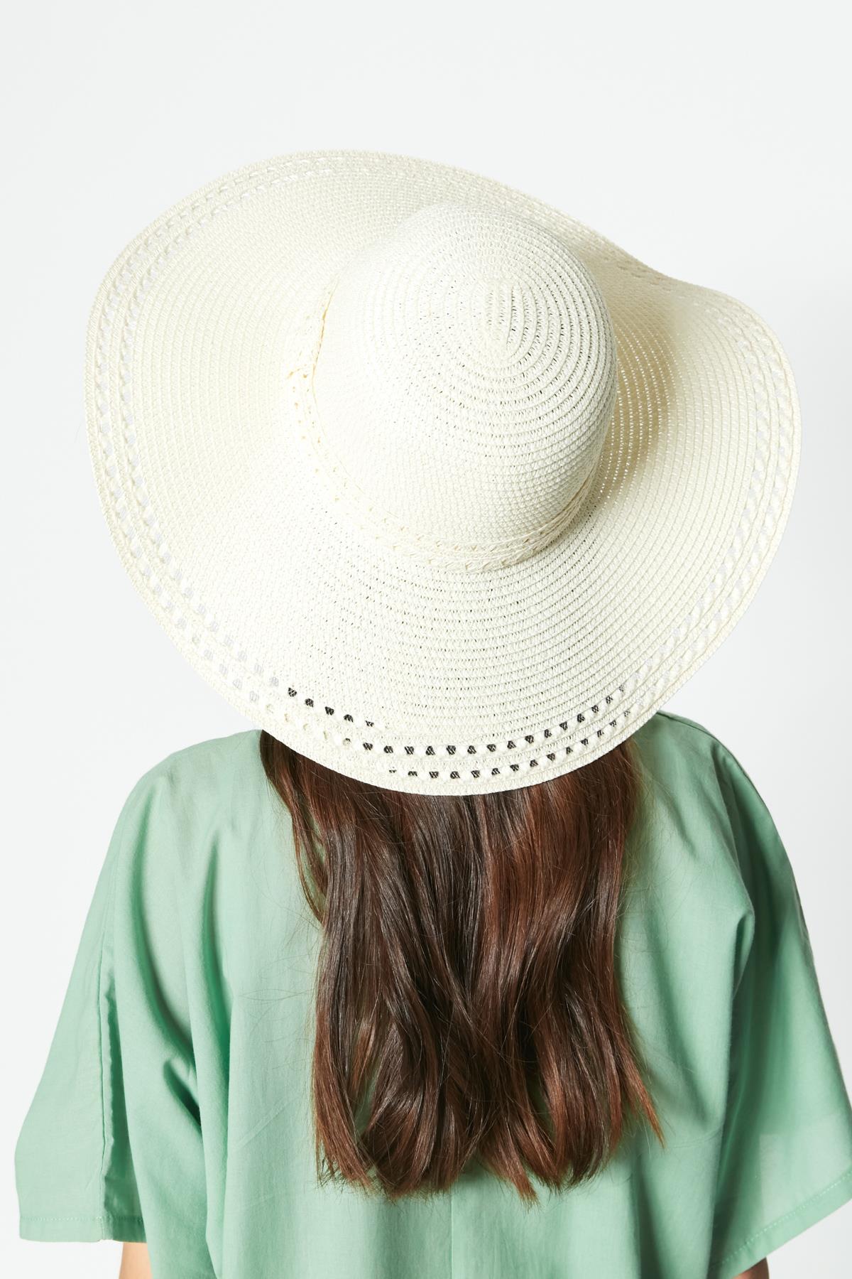 C&City Women Straw Hat Y23730-12 Cream Color