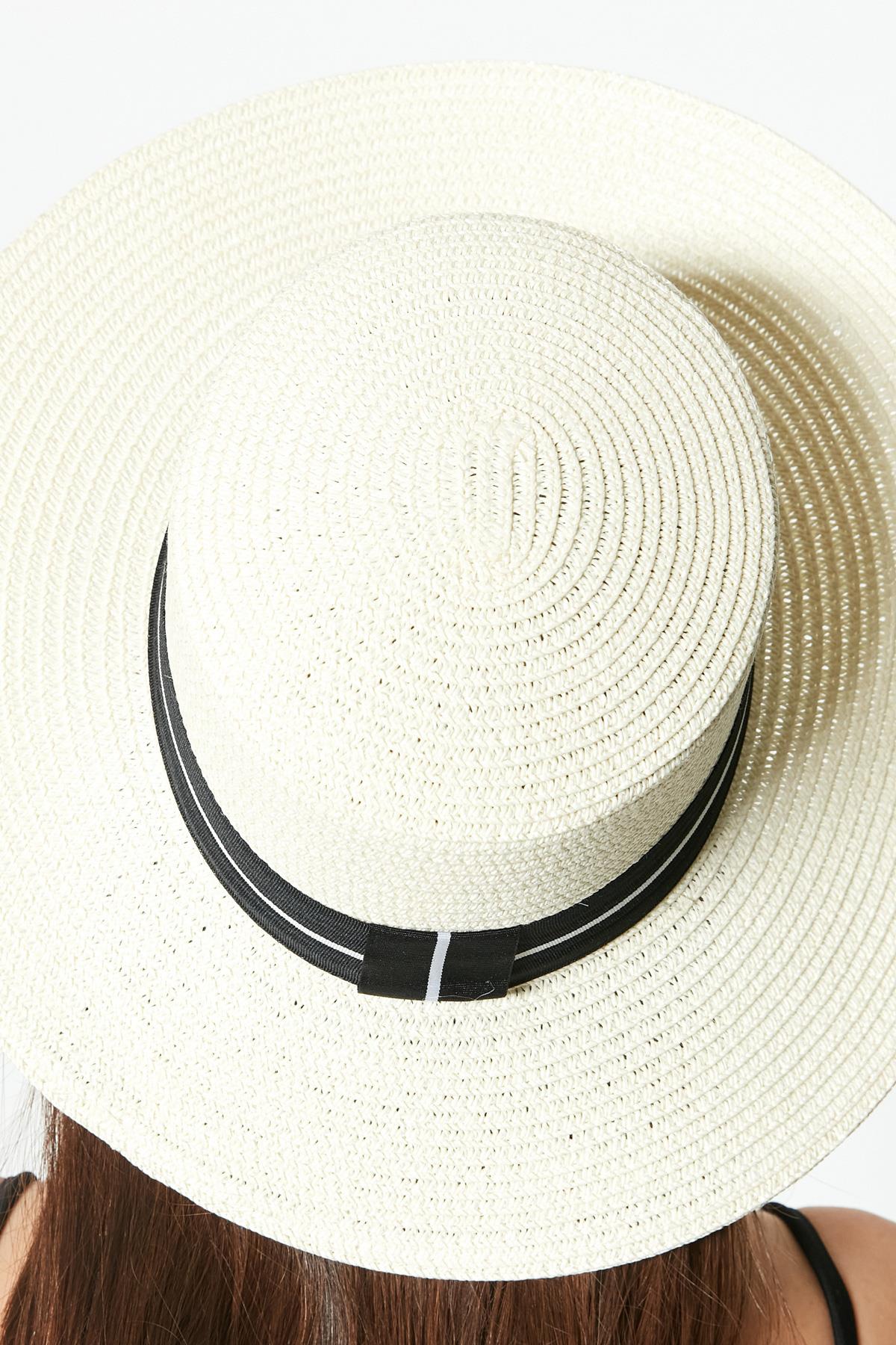 C&City Women Straw Hat Y23730-39 Cream Color