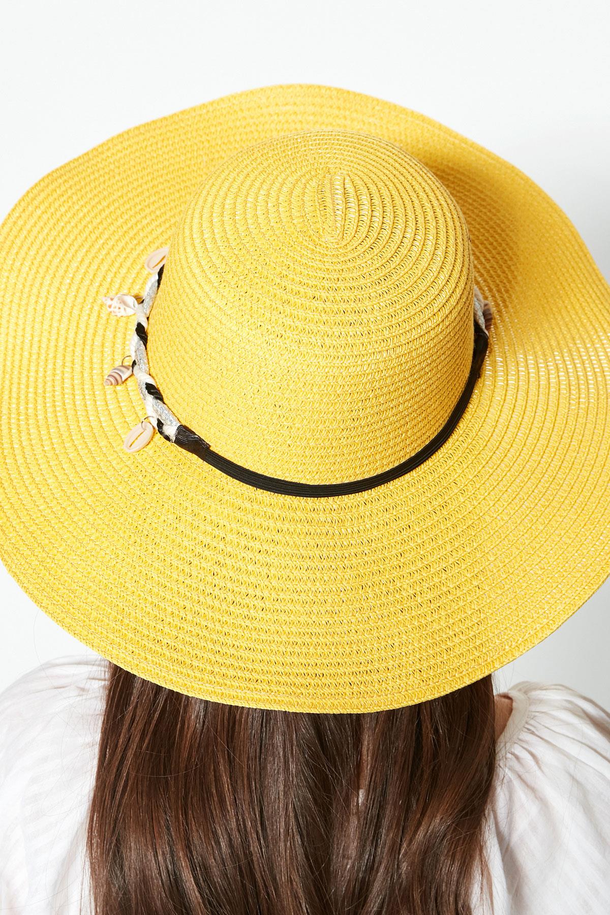 C&City Women Straw Hat Y87300-14 Yellow