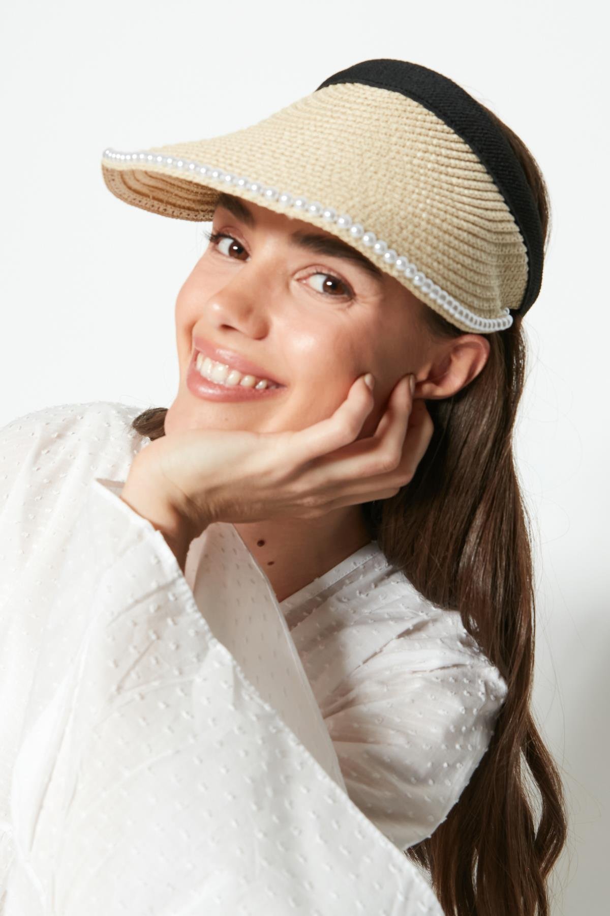 C&City Women Straw Hat Y23730-42 Light Beige