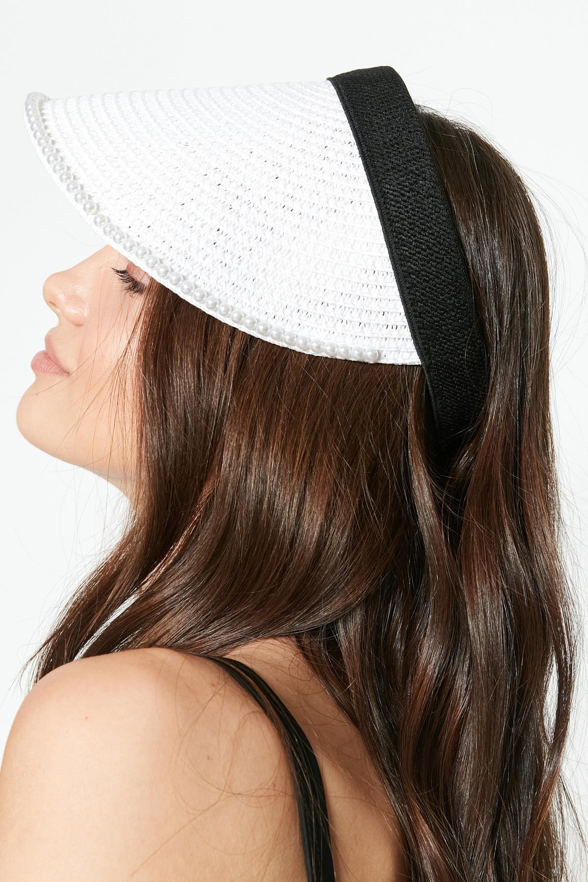 C&City Women Straw Hat Y23730-42 White