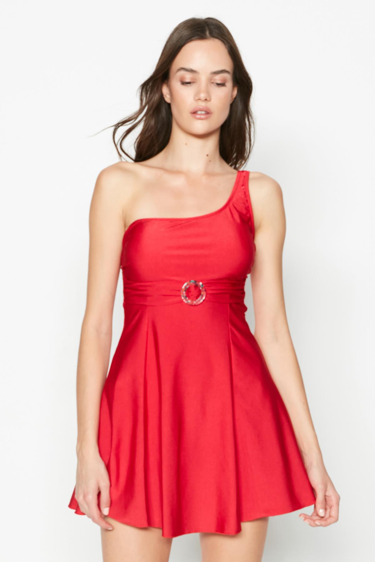 C&City Women Swimsuit 7511 Red