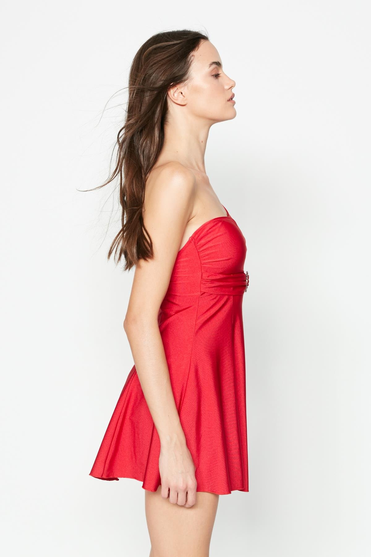 C&City Women Swimsuit 7511 Red