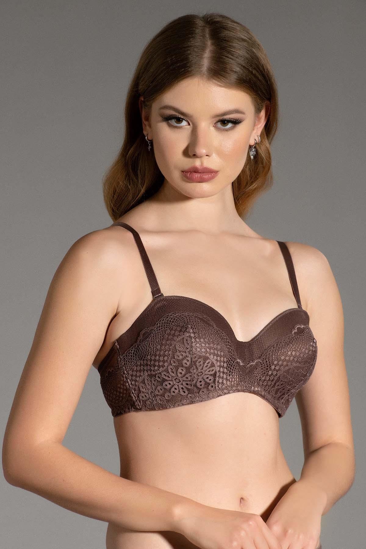 C&City Non Padded Bra C13018 Brown
