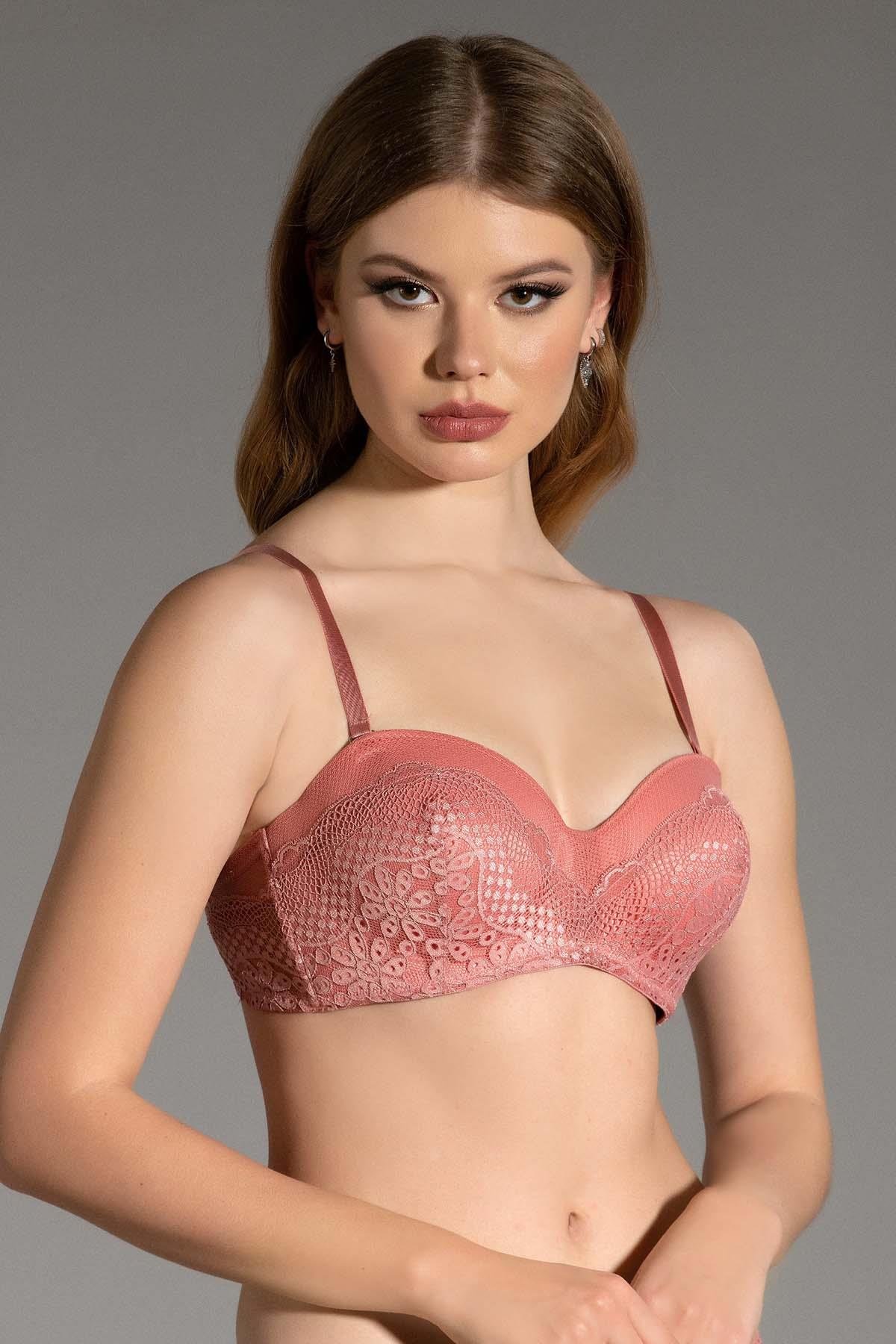 C&City Non Padded Bra C13018 Dusty Rose