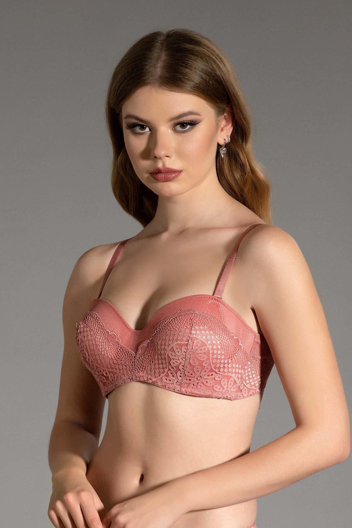 C&City Non Padded Bra C13018 Dusty Rose
