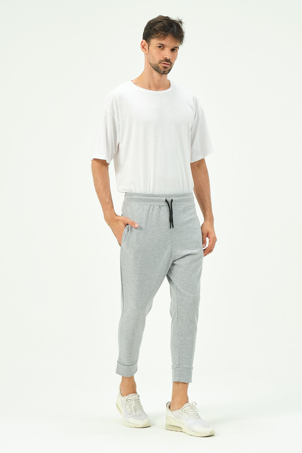 C&City Men Loose-Fit Sweatpants 784 Grey
