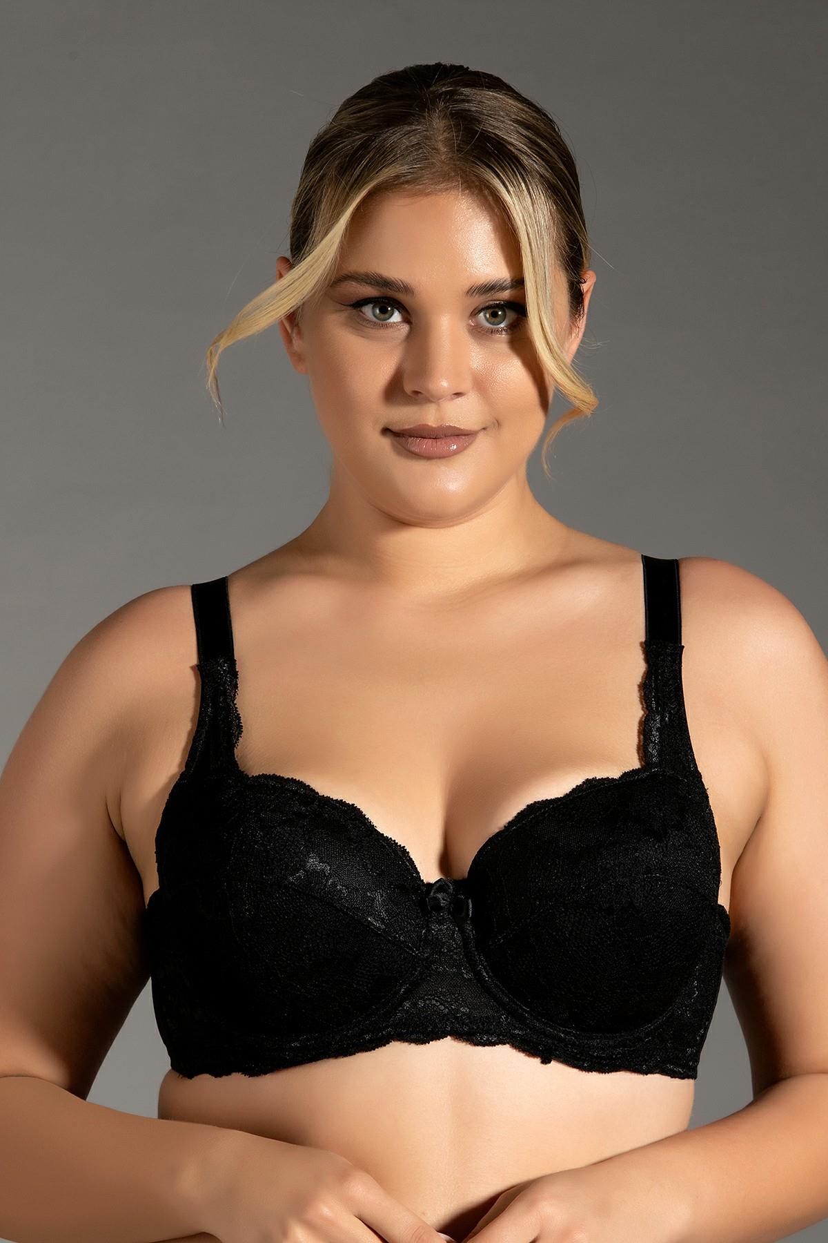 C&City Lace Unsupported Bra C18041 Black