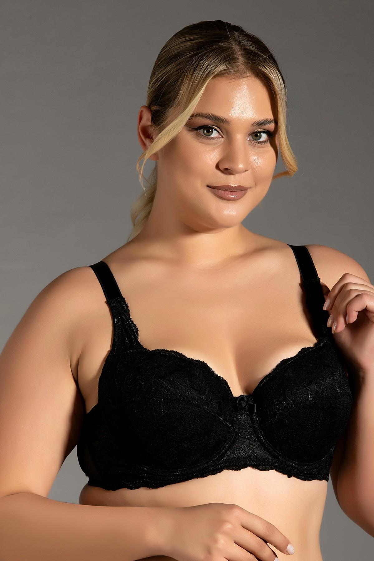 C&City Lace Unsupported Bra C18041 Black