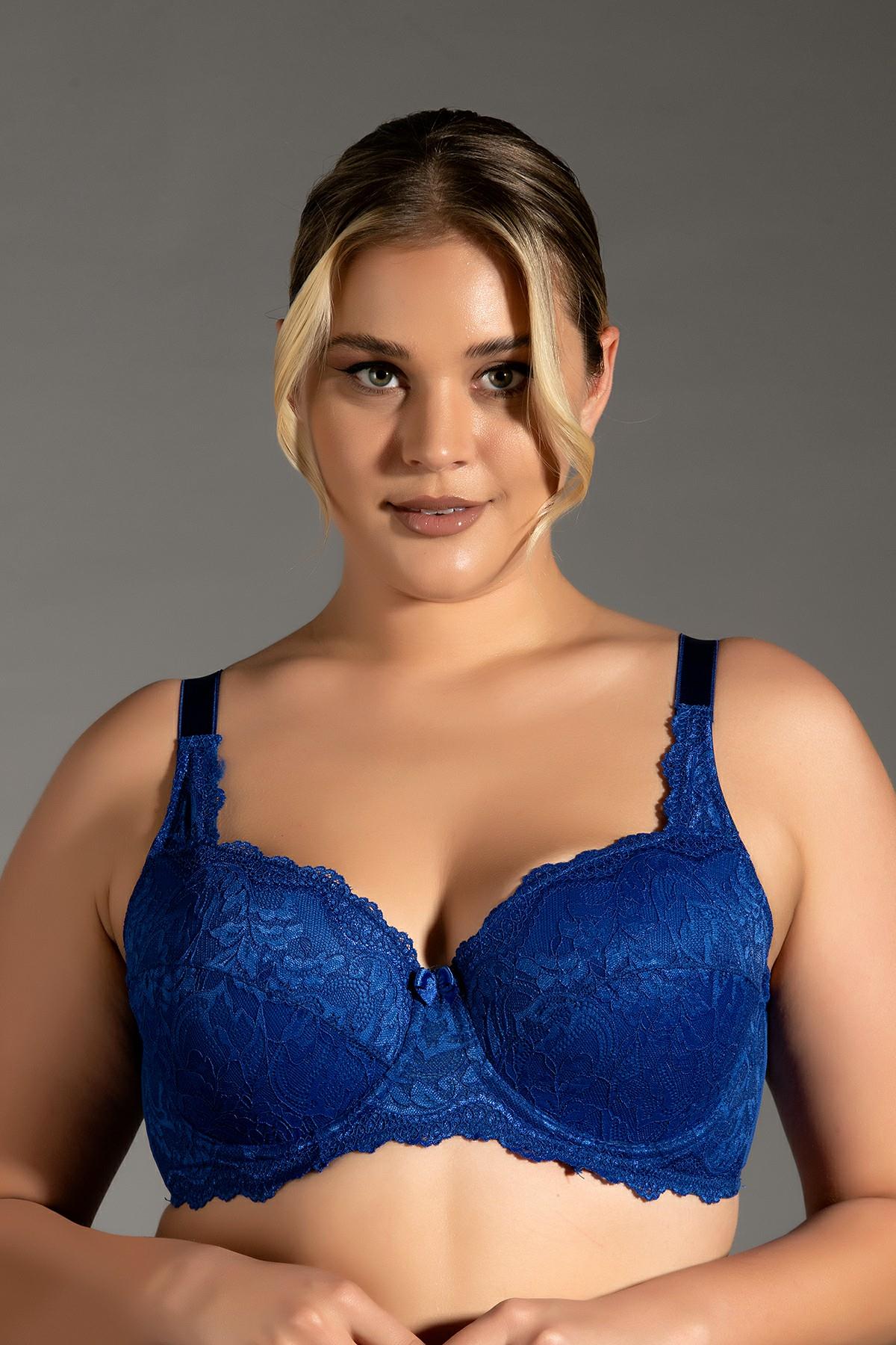 C&City Lace Unsupported Bra C18042 Sax Blue