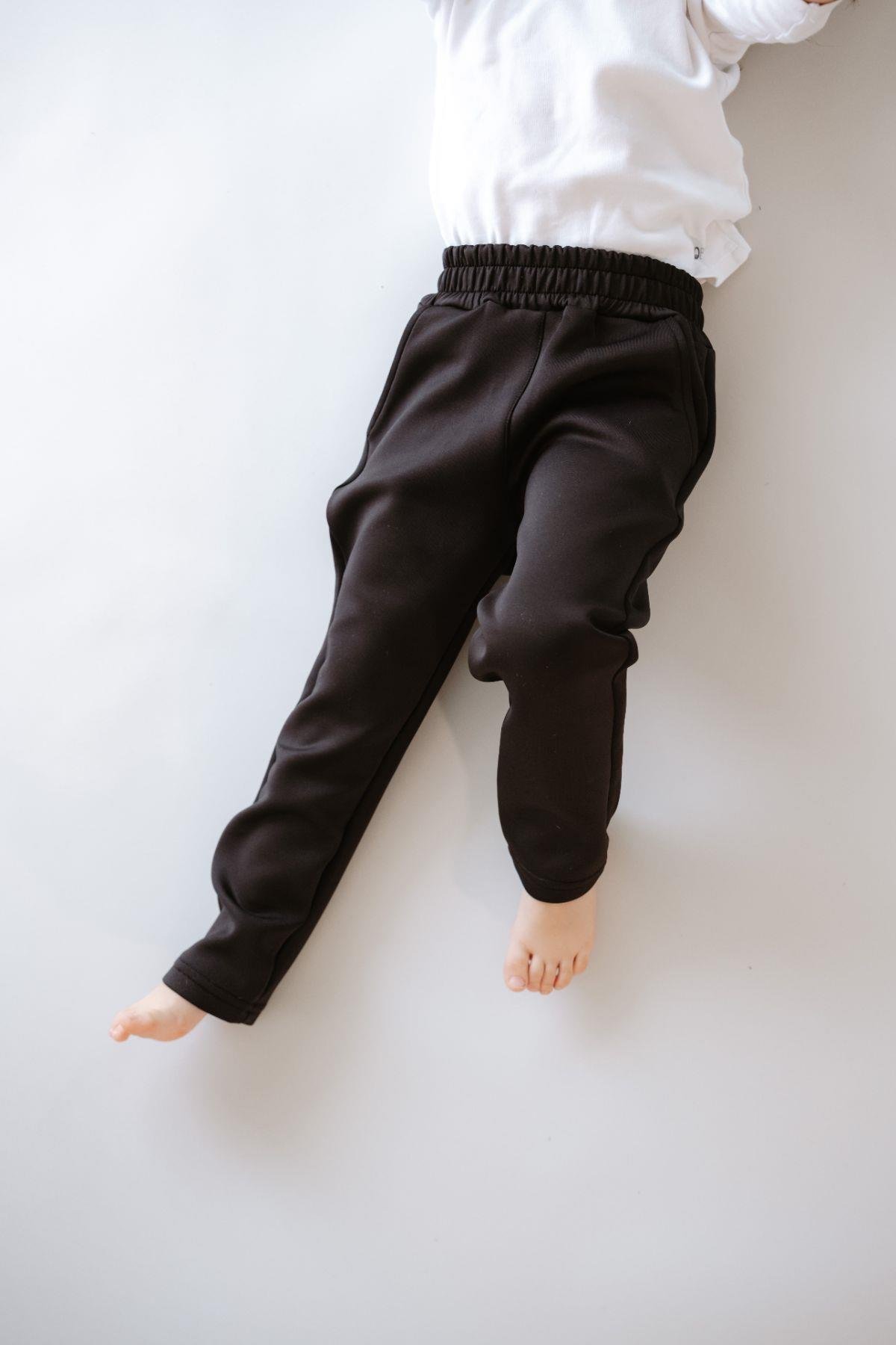 Girl Child Straight-Leg Sweatpants 870 Black