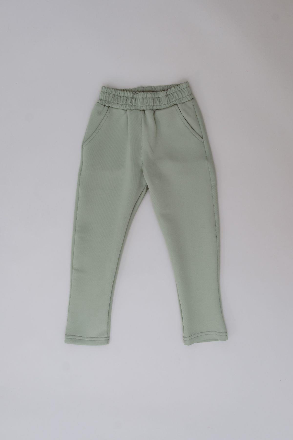 Girl Child Straight-Leg Sweatpants 870 Pistachio Green