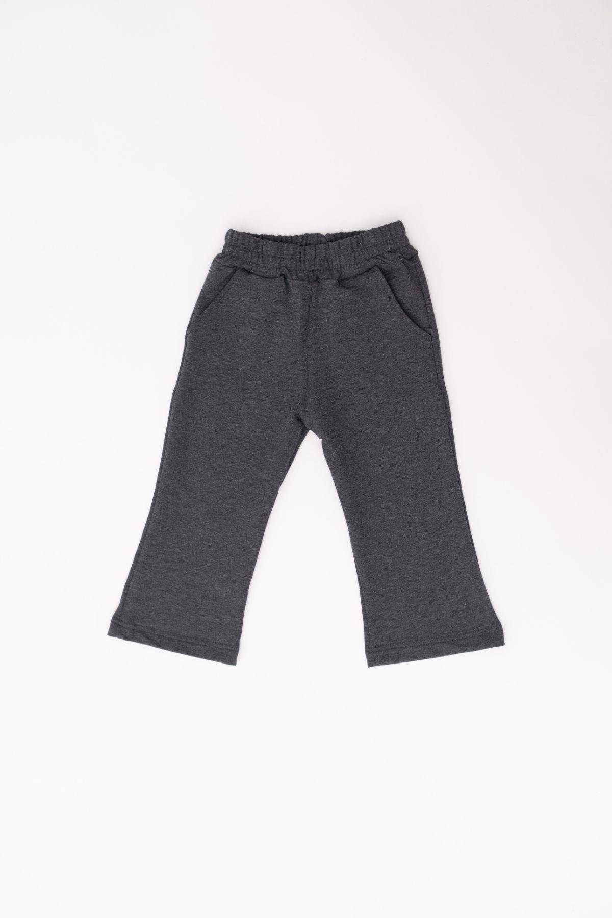 Girl Child Flare Sweatpants 761 Anthracite