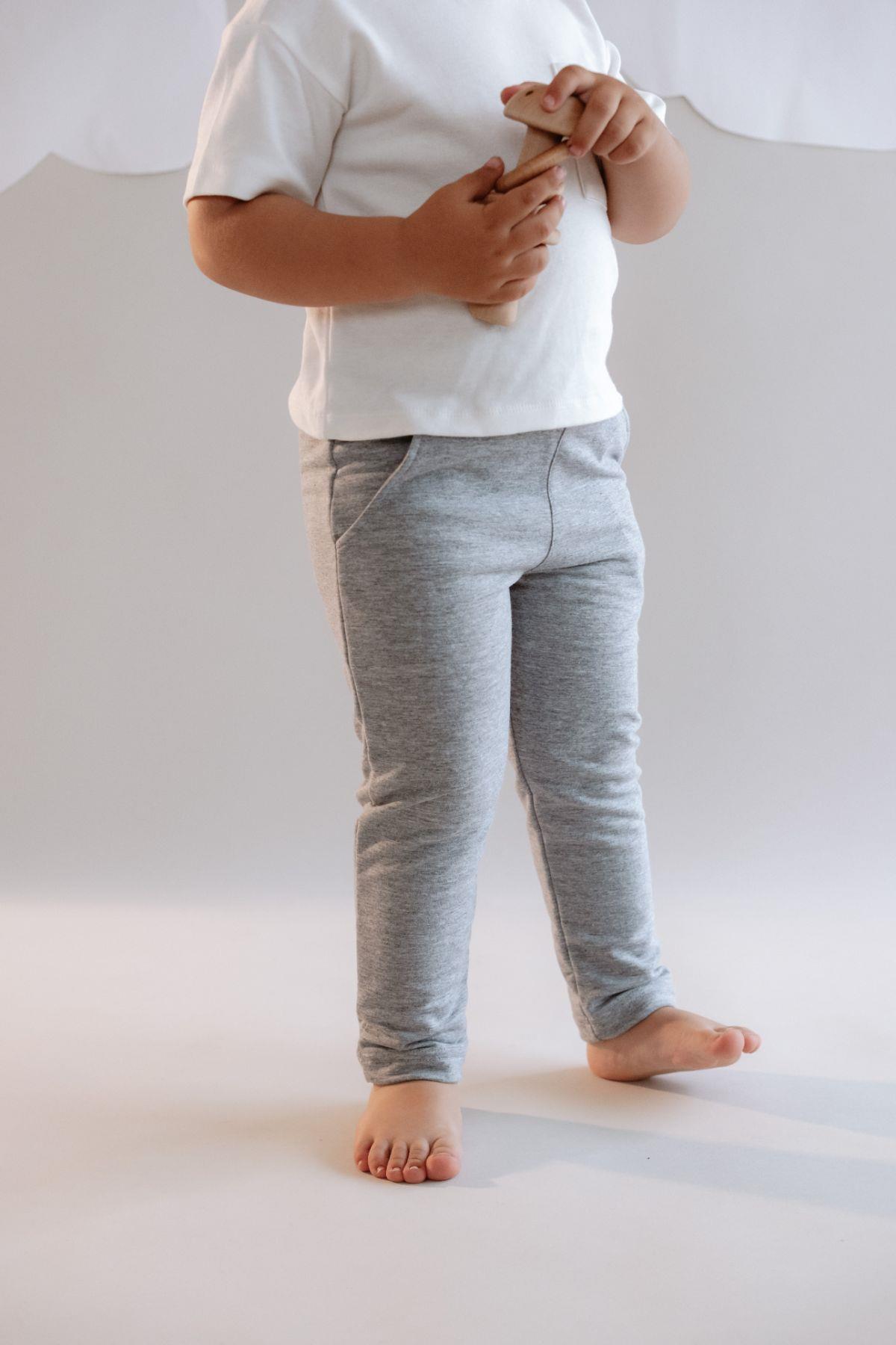 Boy's Straight Leg Sweatpants 762 Grey