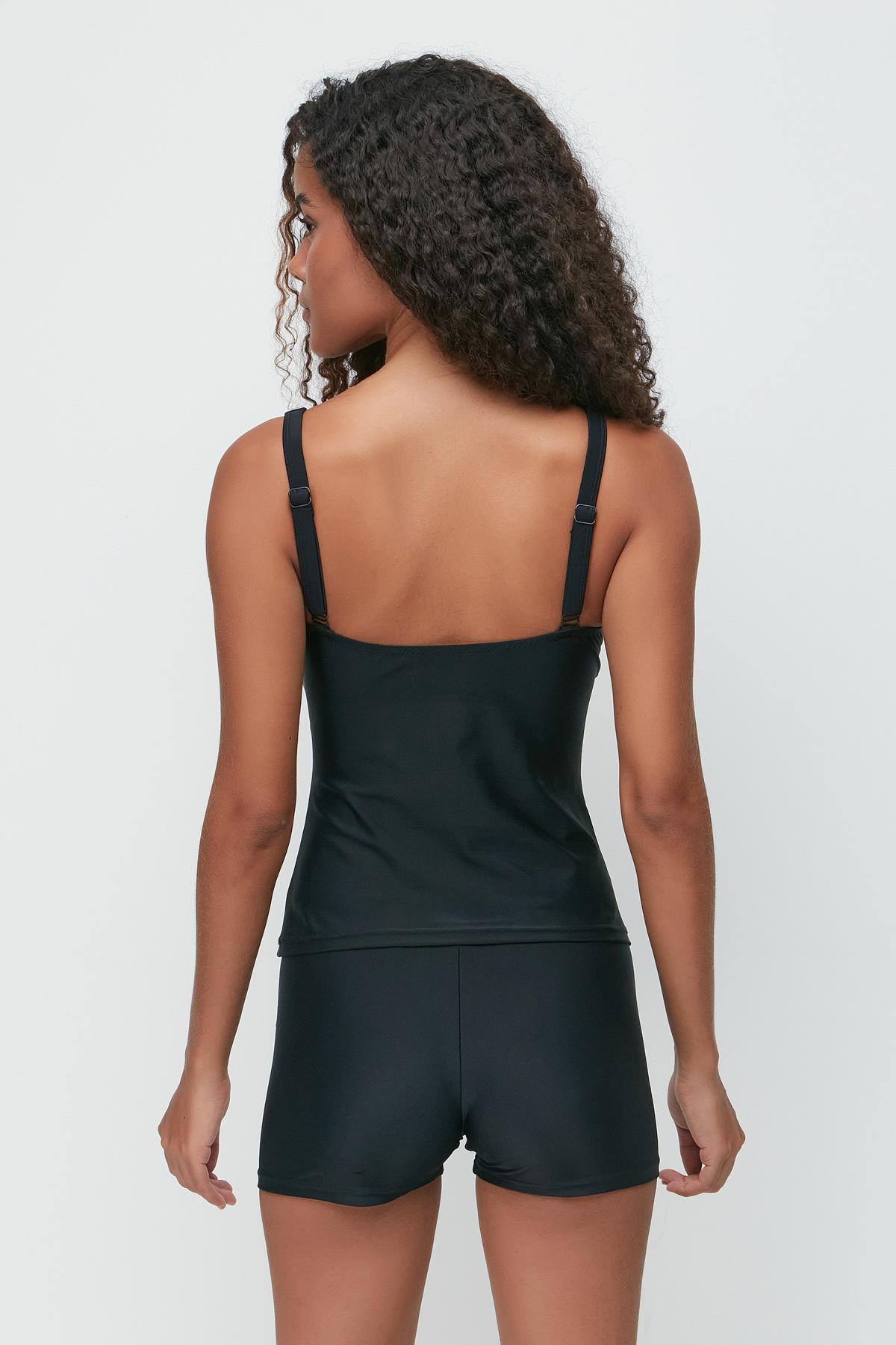 Shorts Tankini 7766 Black/Red