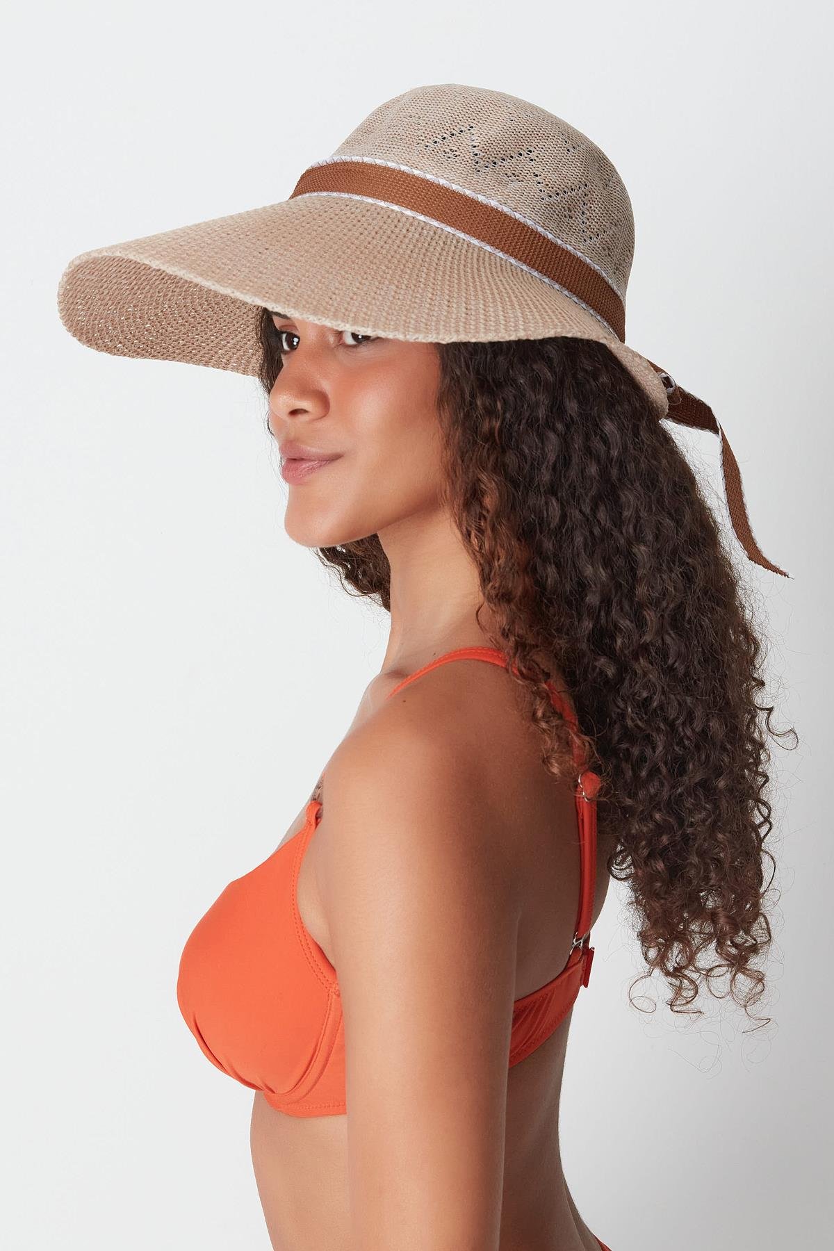 Mercerized Beach Hat T24740-02 