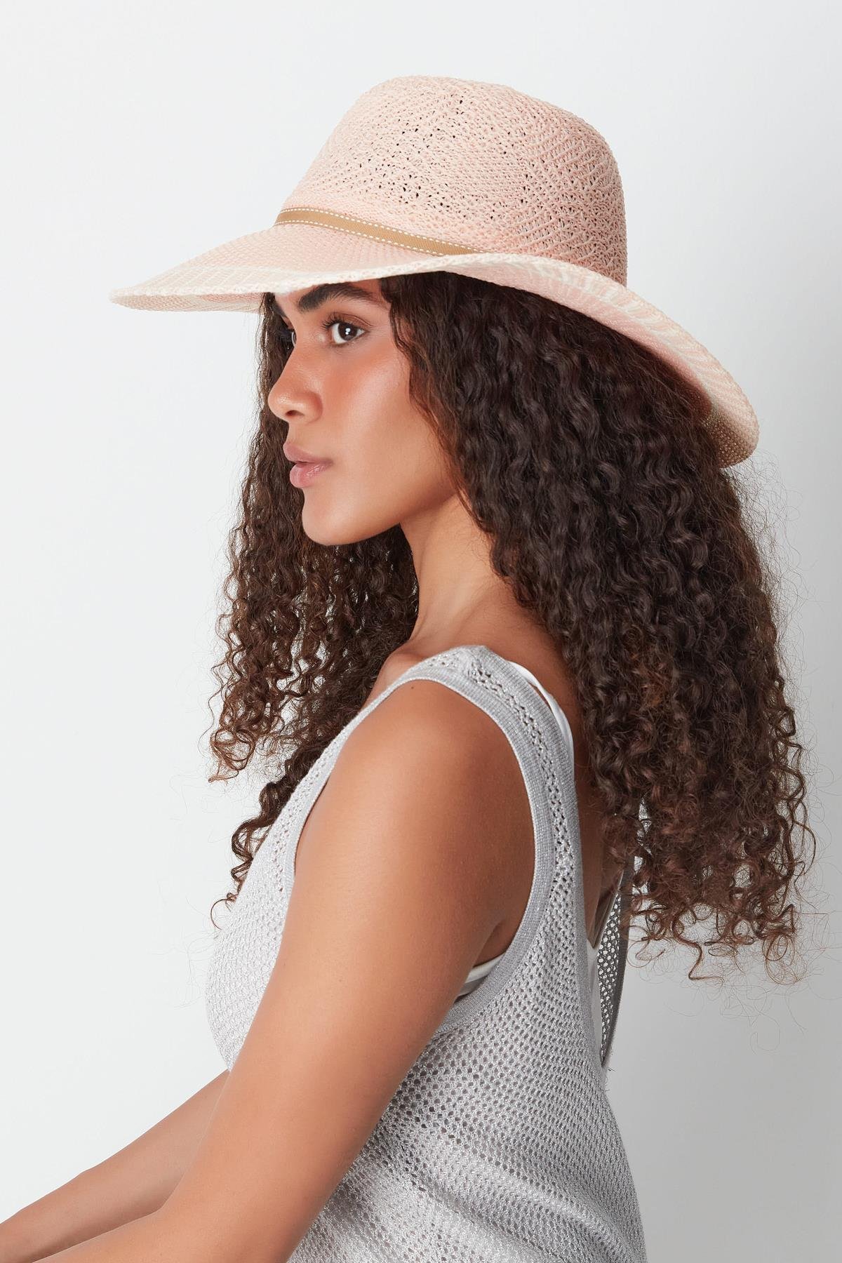 Mercerized Beach Hat T24740-09 
