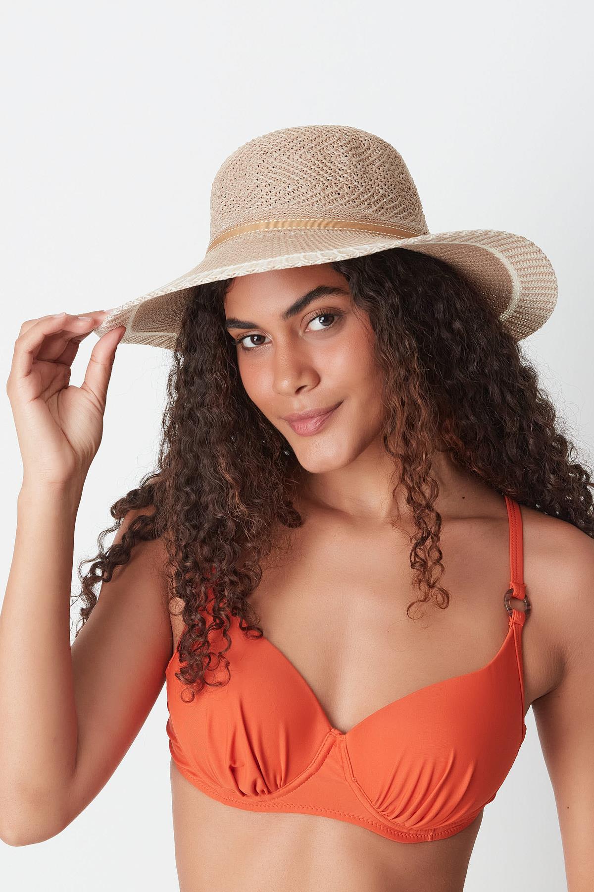 Mercerized Beach Hat T24740-09 