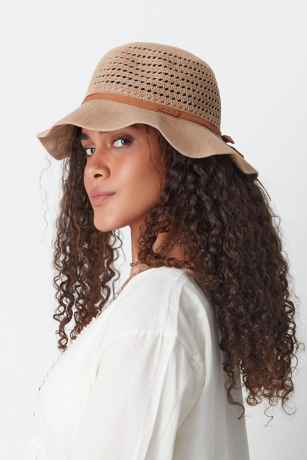 Mercerized Beach Hat T24740-17 