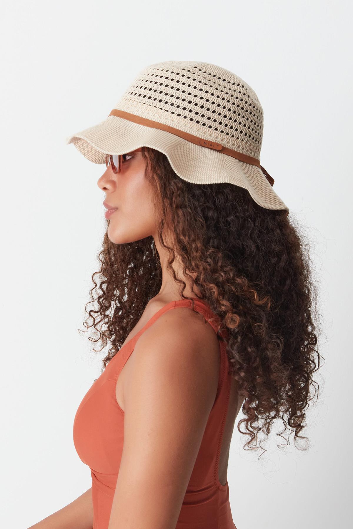Mercerized Beach Hat T24740-17 