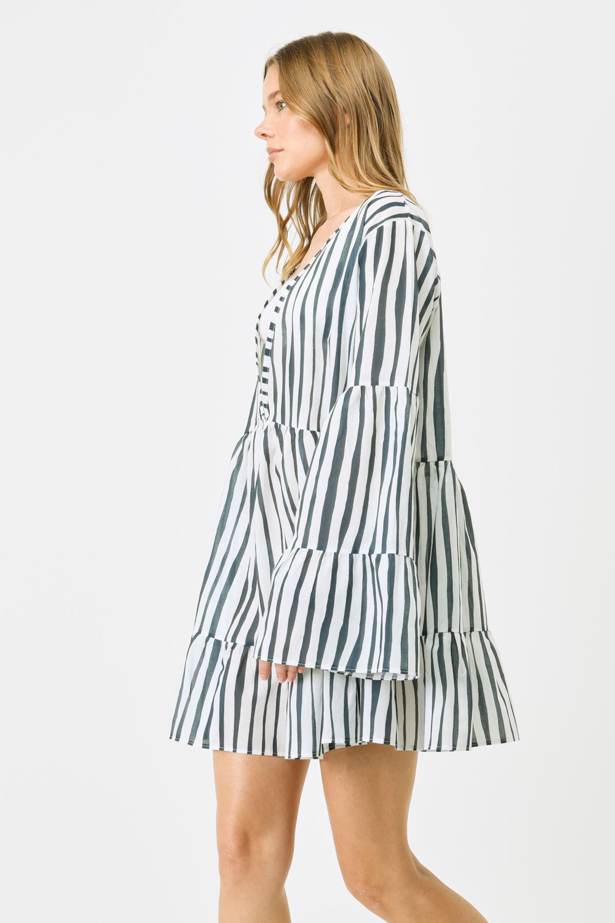 C&City Pareo Beachwear 2329 Blue/White