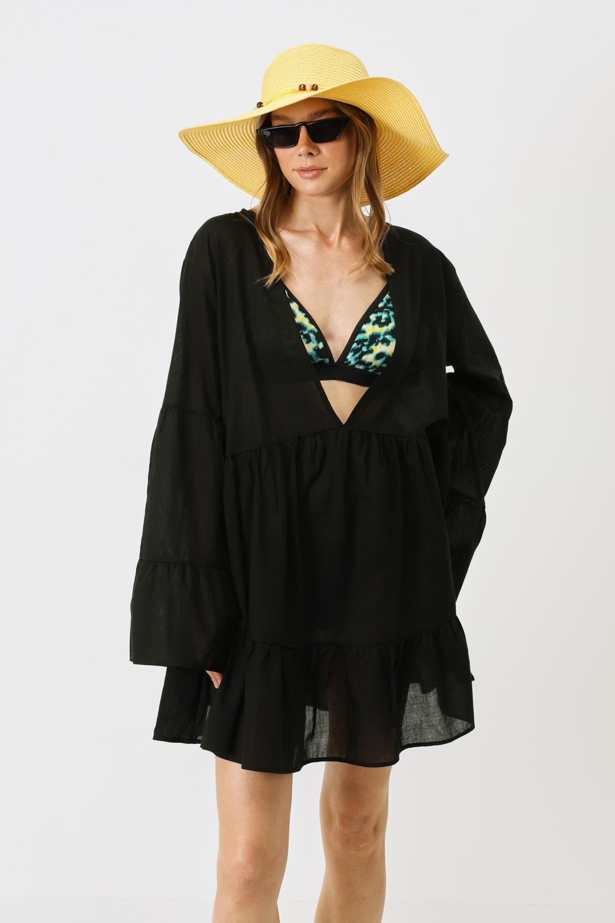C&City Pareo Beachwear 2329 Black