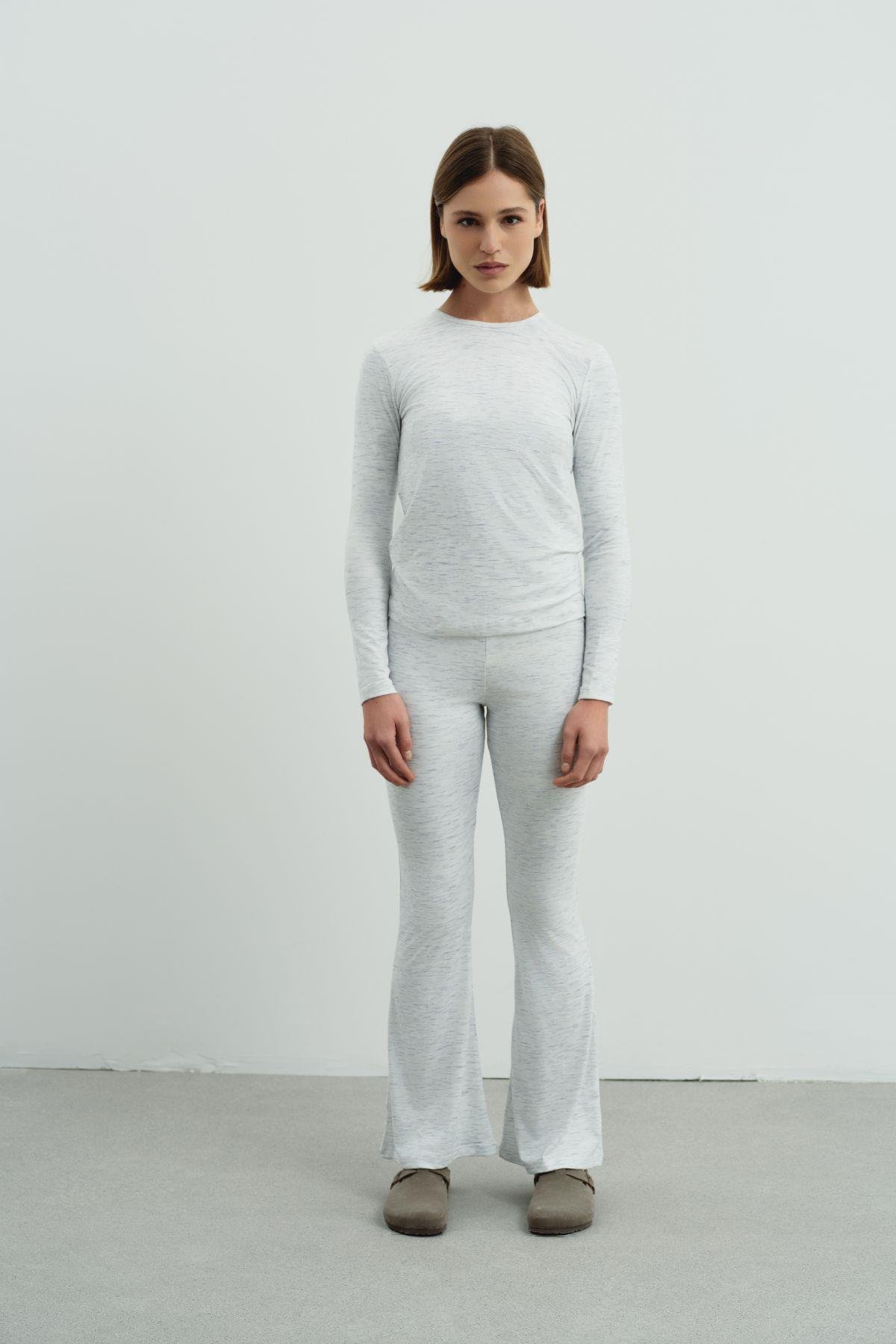 Kadın Pijama Alt 411061 Gri