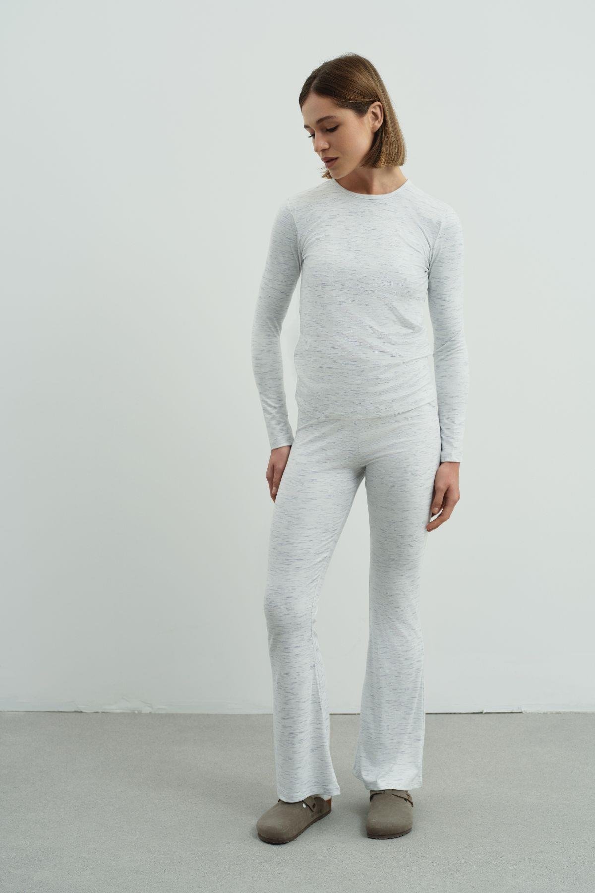 Kadın Pijama Alt 411061 Gri