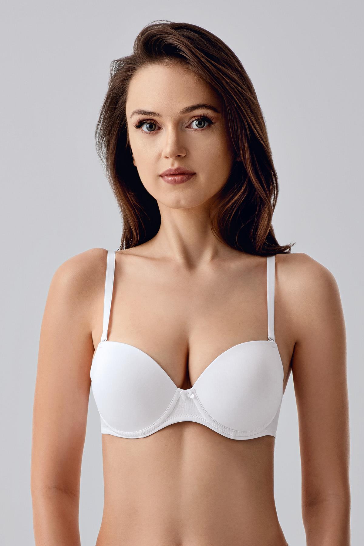 Camasircity Non Padded Bra 7020 White