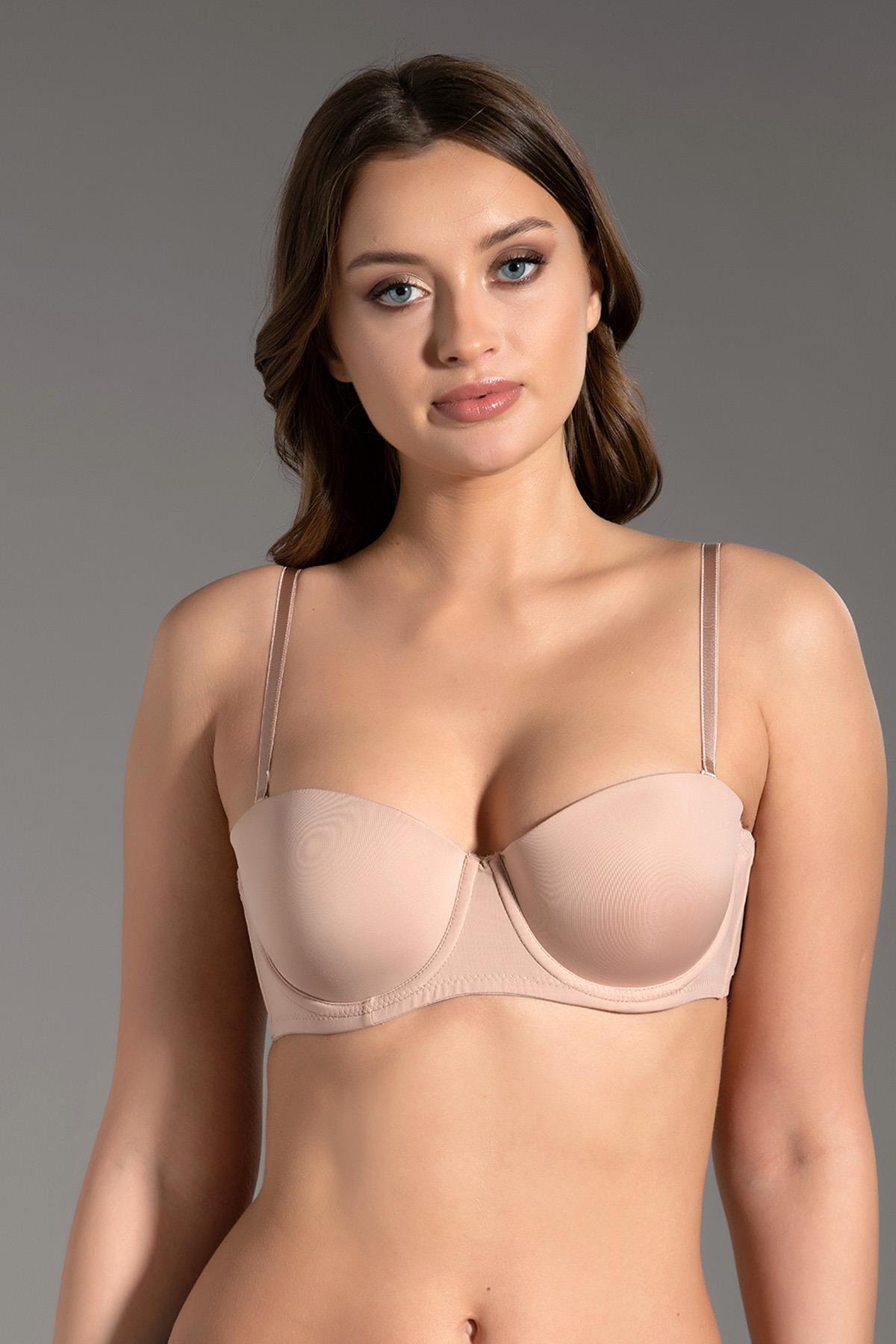 C&City Strapless Non Padded Bra C18025 Skin