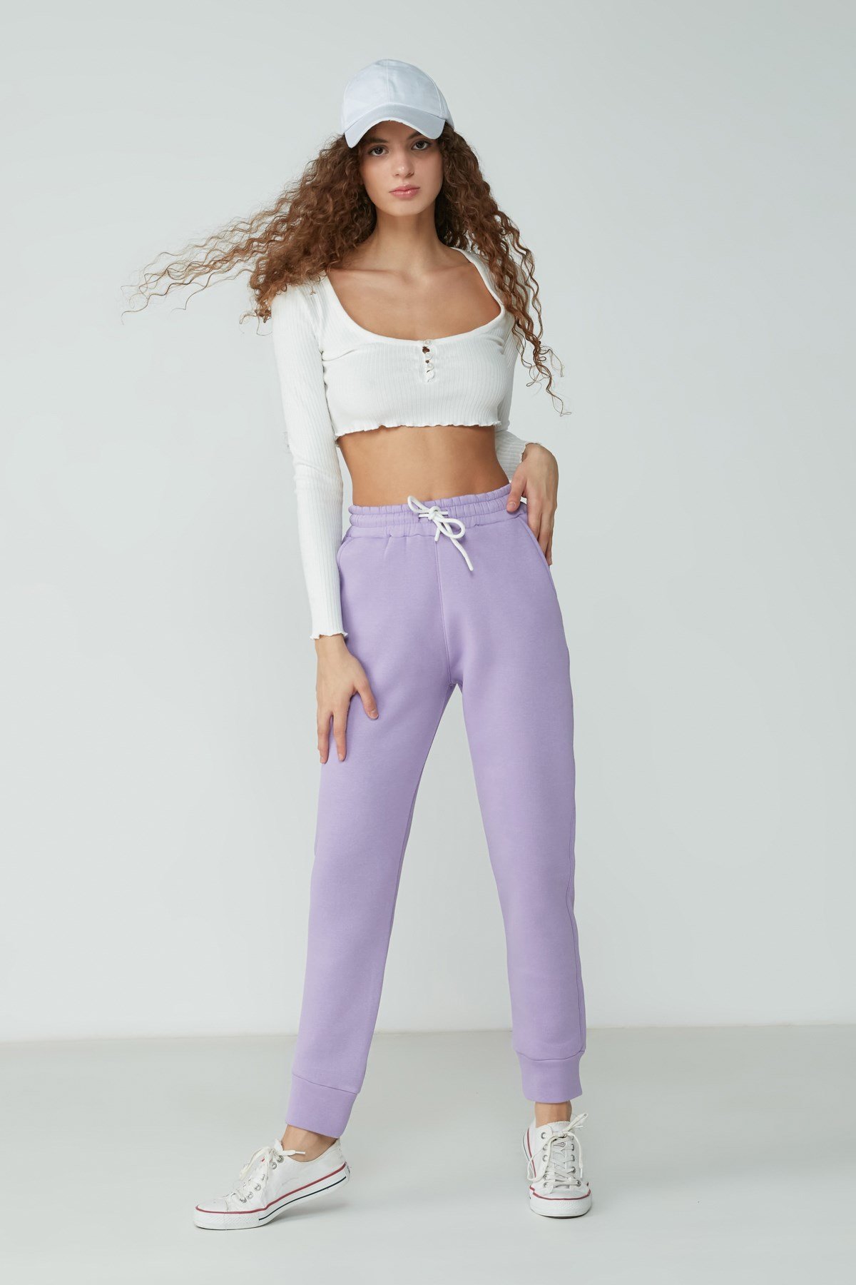 C&City Women Sweatpants 903 Lilac Colour