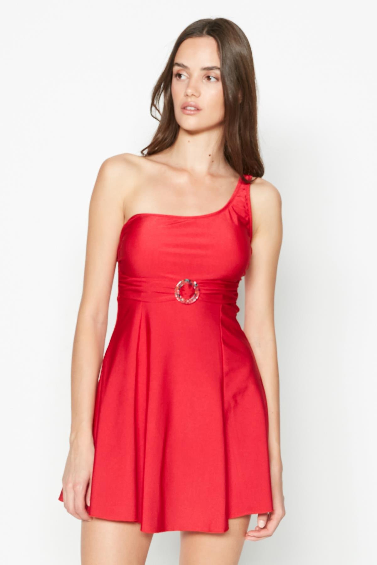 C&City Women Swimsuit 7511 Red