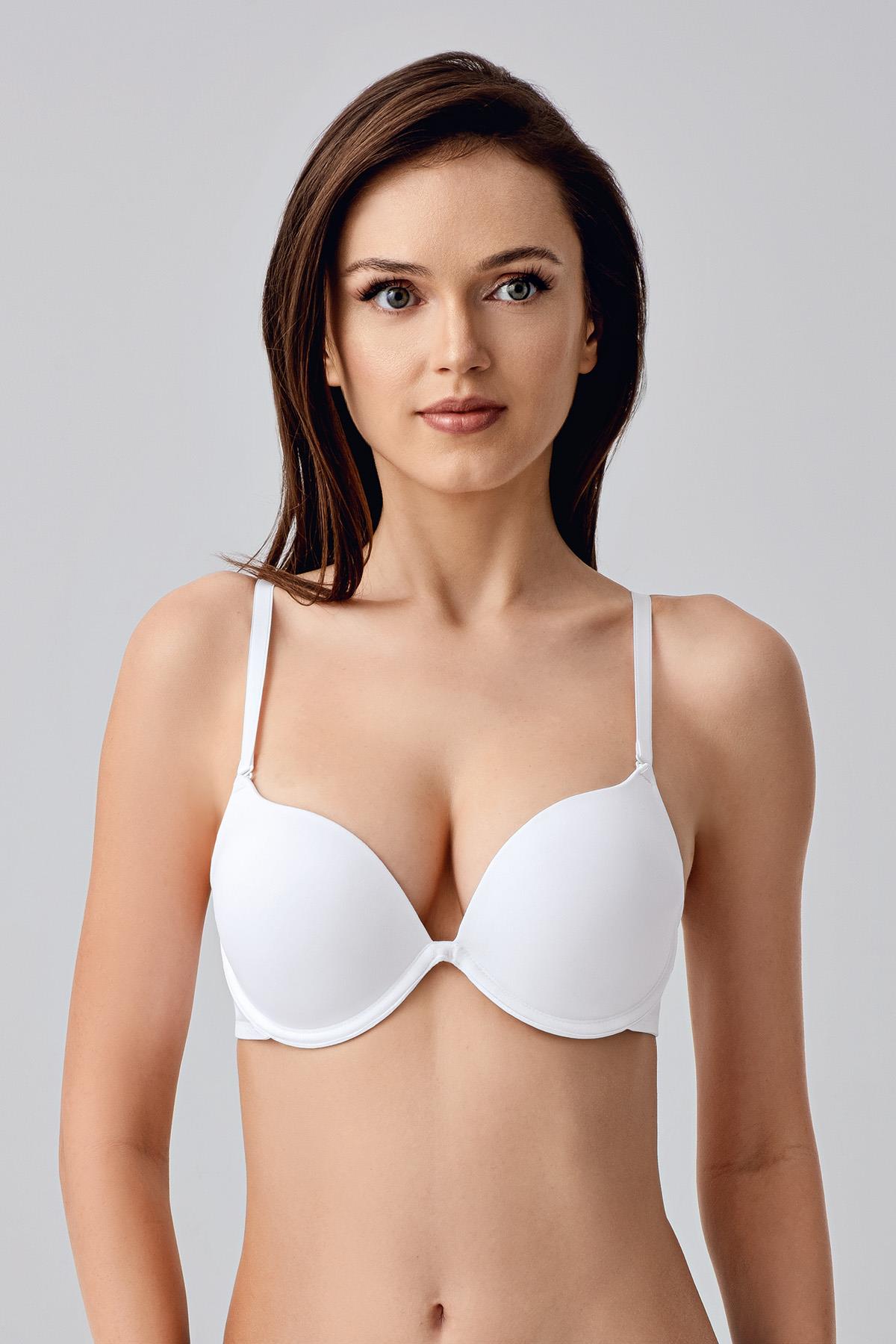 C&City Double Push Up Bra 7035 White