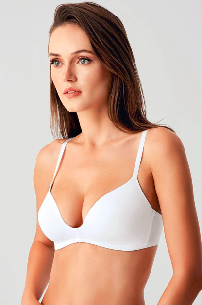 Unlined Bra C11791 White