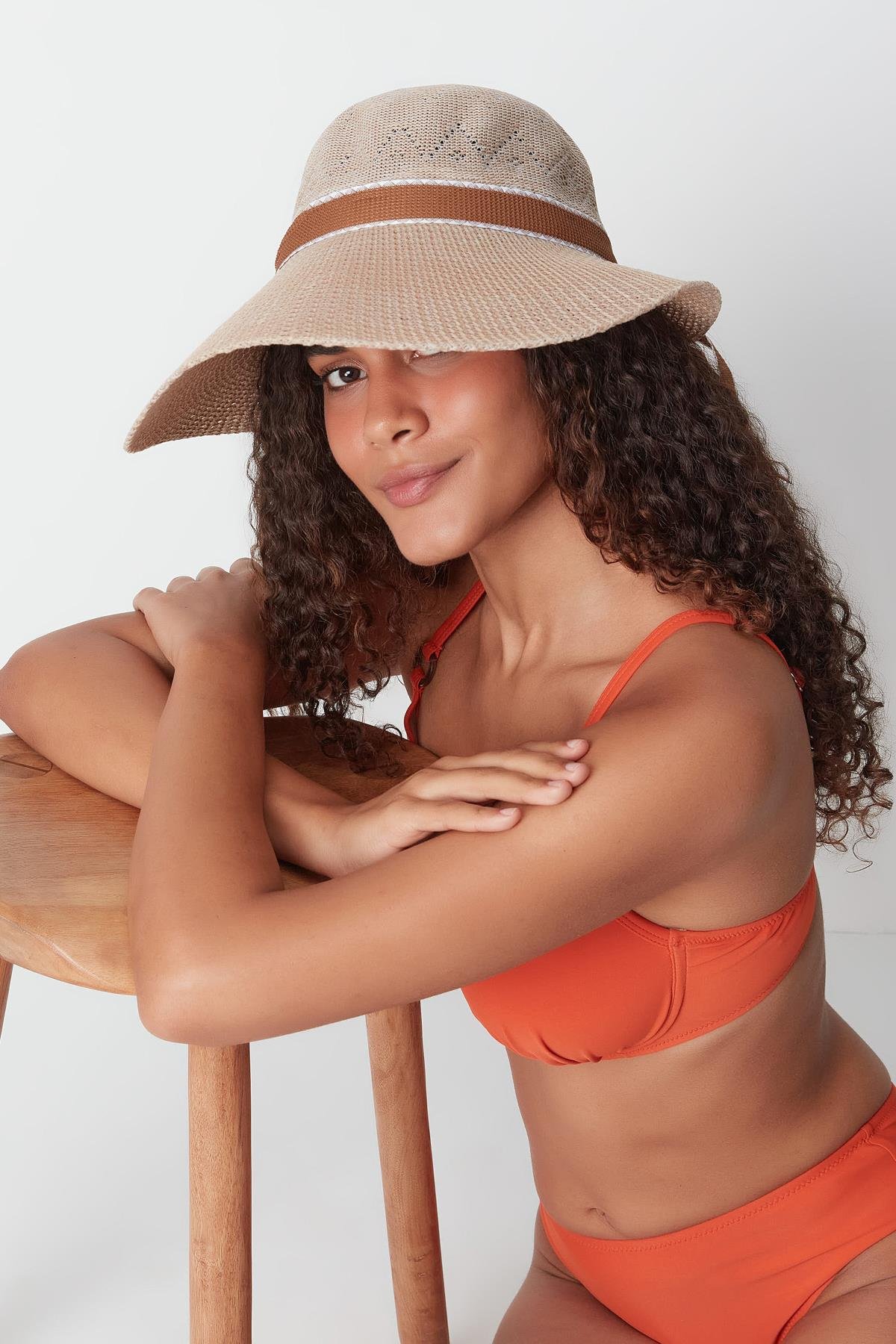 Mercerized Beach Hat T24740-02 