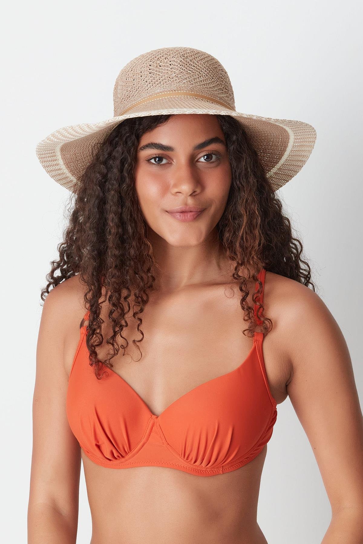 Mercerized Beach Hat T24740-09 