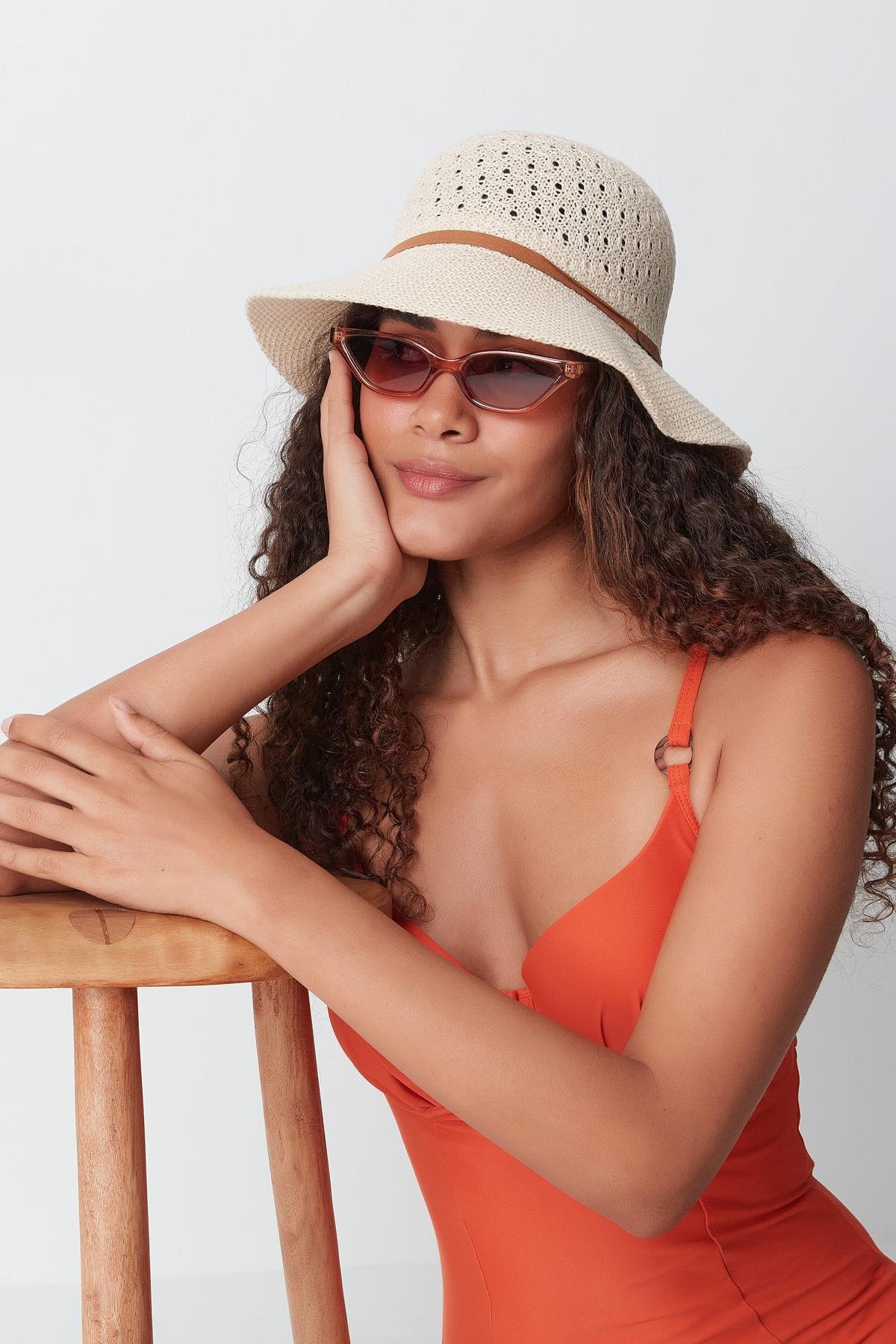 Mercerized Beach Hat T24740-15 