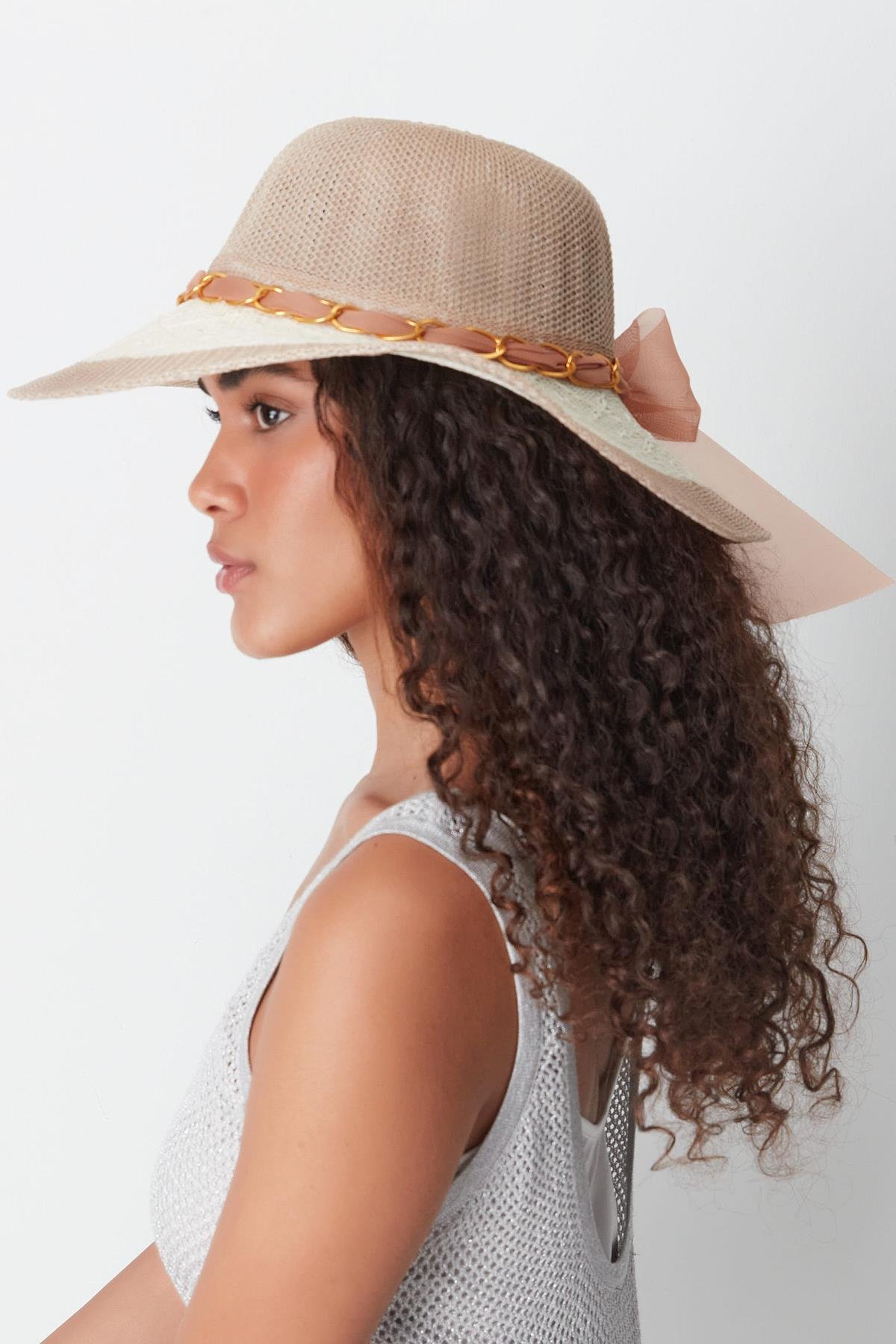 Mercerized Beach Hat T24740-05 
