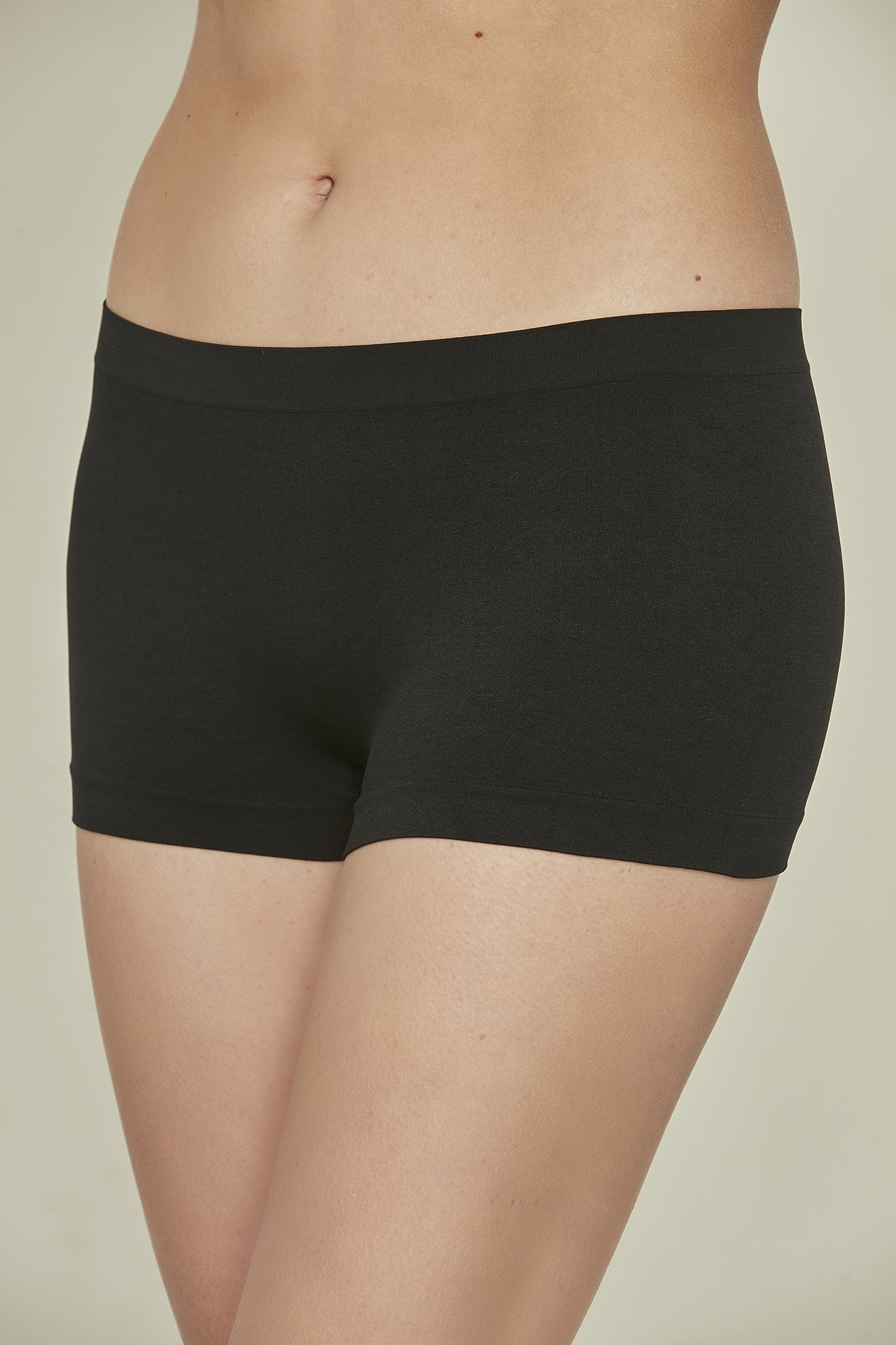 C&City Women Seamless Boxer 3000 Black