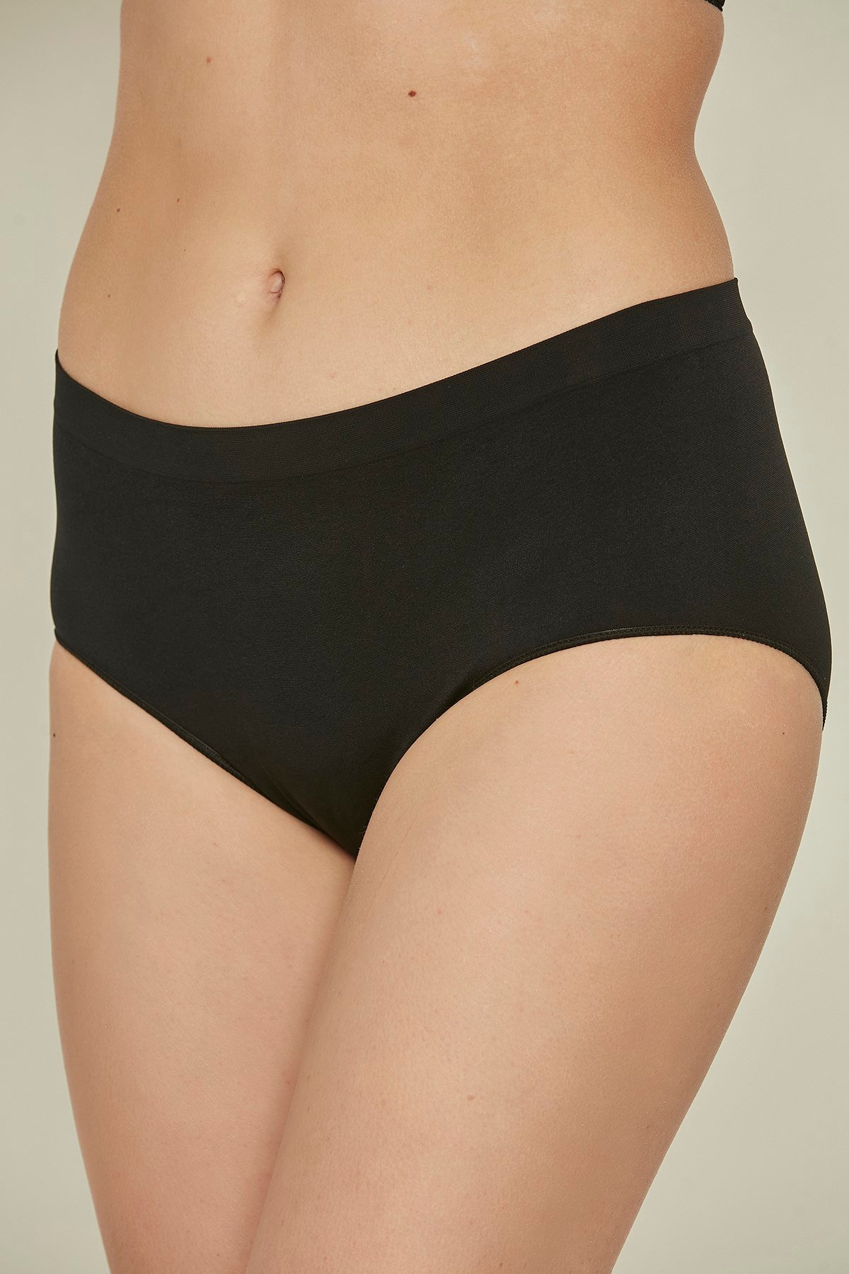 C&City Women Seamless Boxer 3002 Black