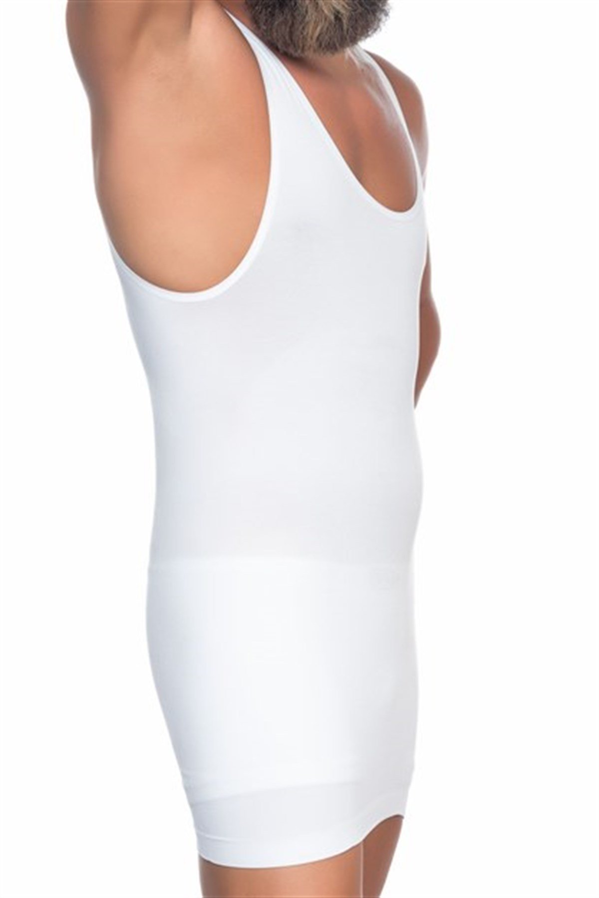 C&City Men Singlet Corset C11002 White