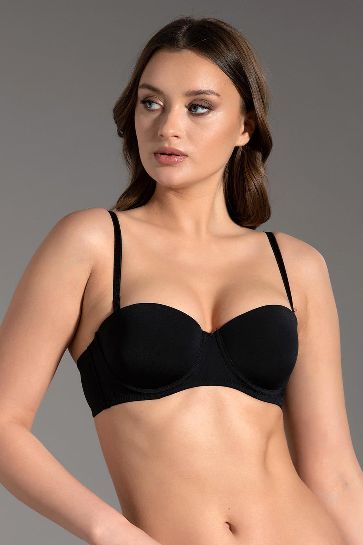 C&City Strapless Non Padded Bra C18025 Black