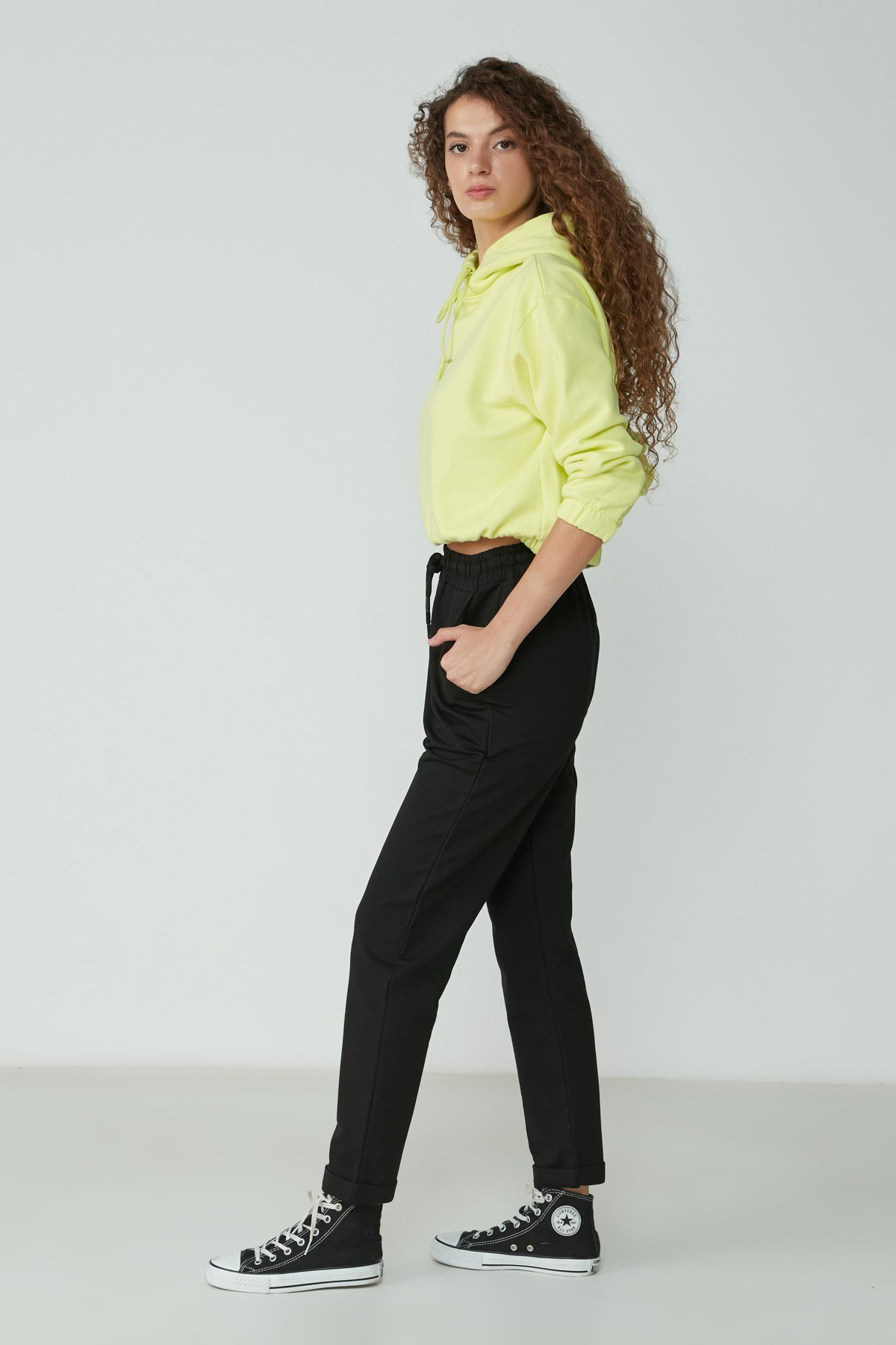 C&City Women Sweatpants 738 Black