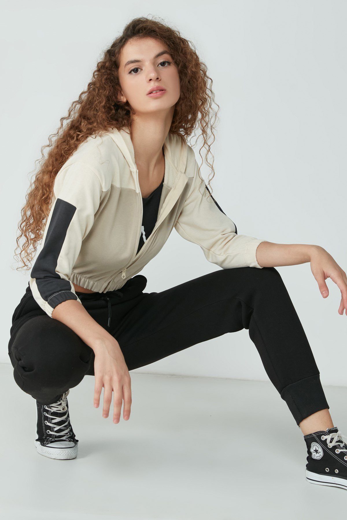 C&City Women Sweatpants 903 Black