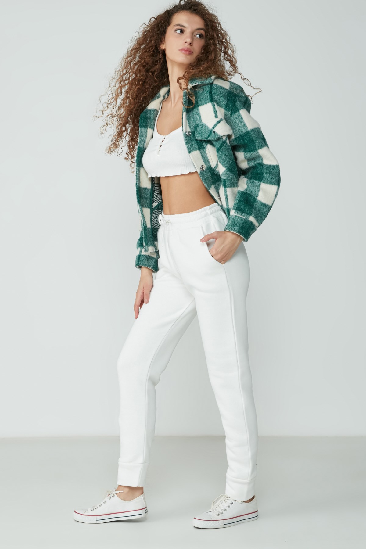 C&City Women Sweatpants 903 Ecru