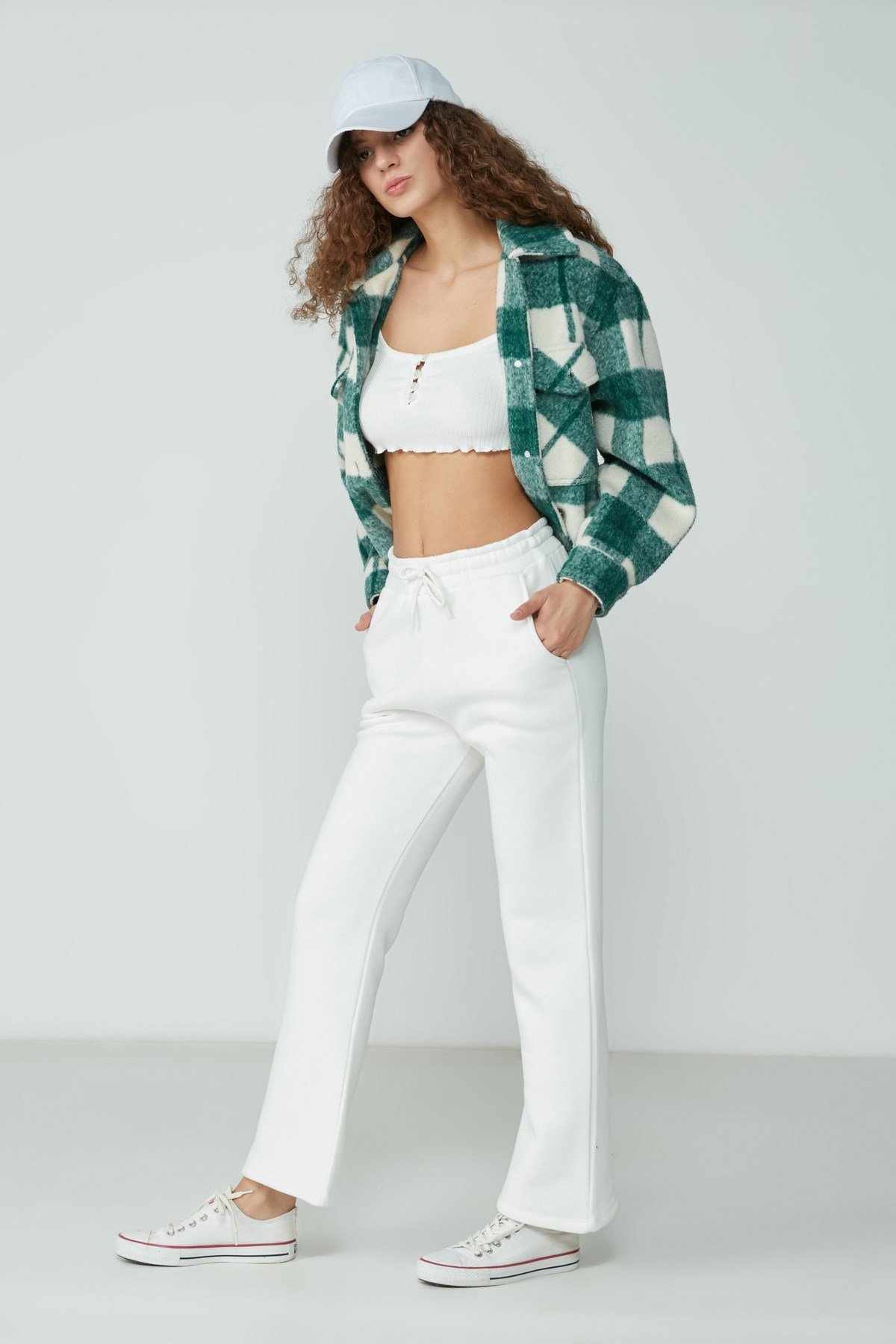 C&City Women Sweatpants 904 Ecru