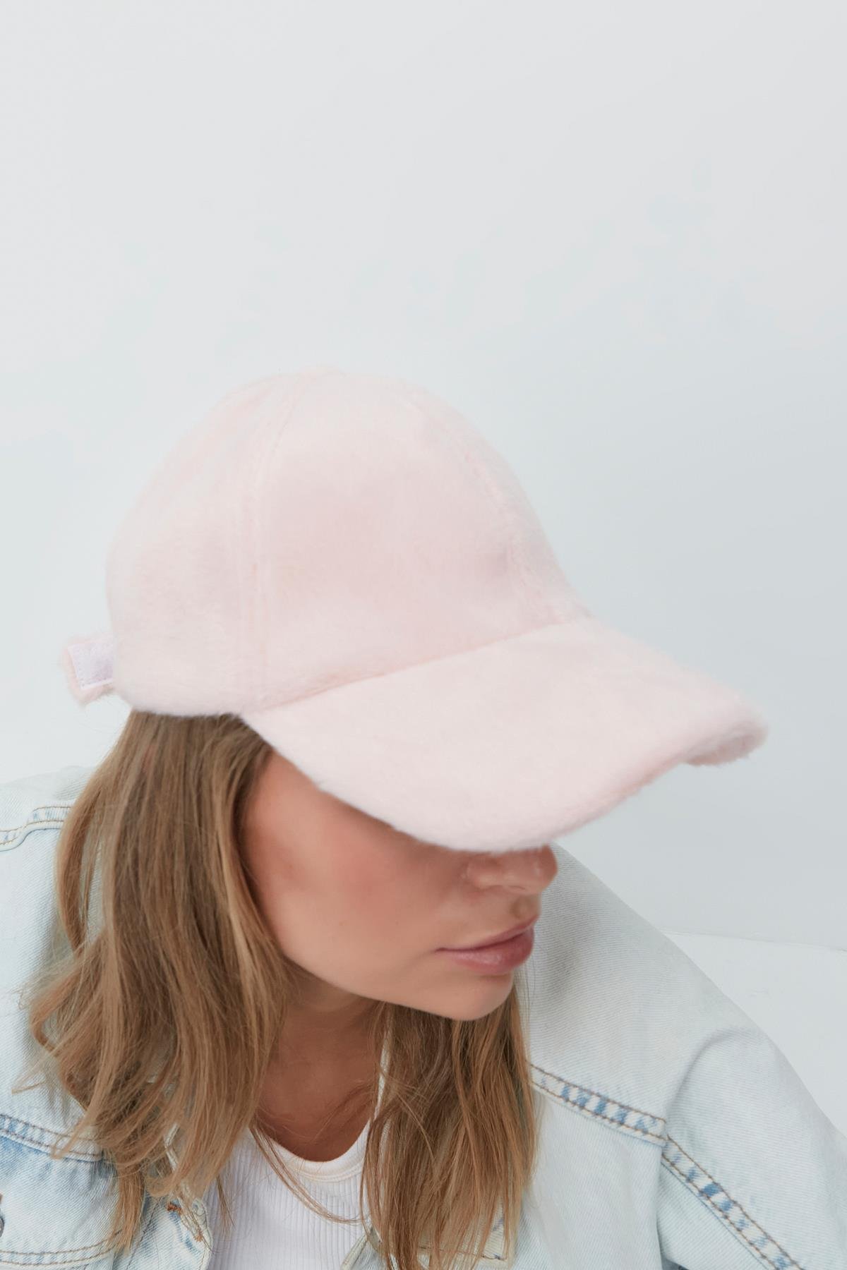 Plush Brimmed Hat 8008 Powder
