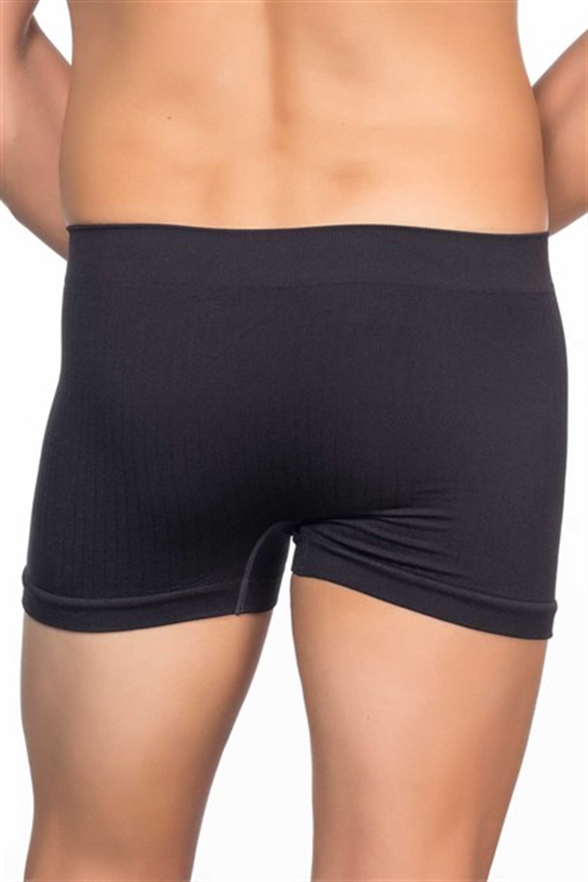 C&City Men Seamless Boxer C12102 Black